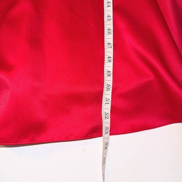 Faviana New York Vintage Red Strapless Formal Dress Sweetheart Nk Long Gown 3-4 - Picture 10 of 14